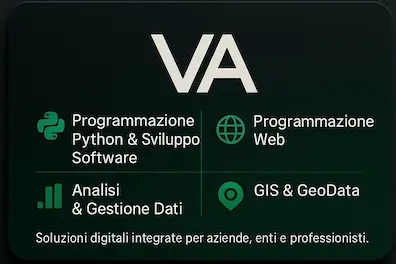 Retro del biglietto da visita di Vincenzo Atturo